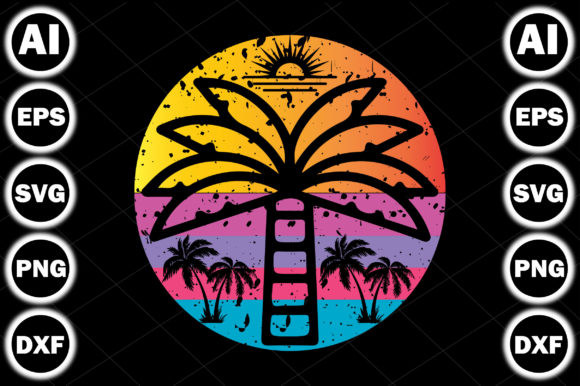 Retro Vintage Circle T-shirt Design Review